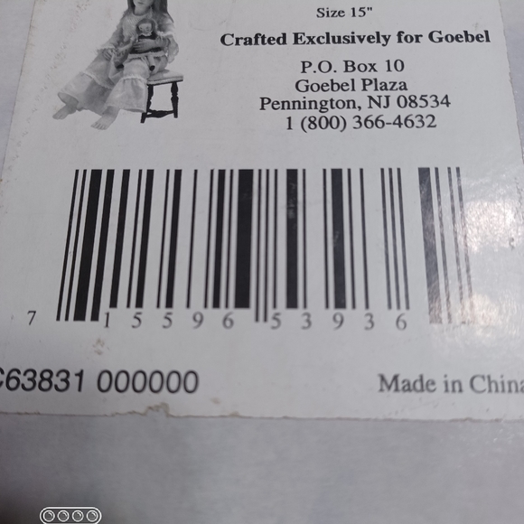 Collection of Masters by Richard Simmons Beautiful Doll with stool - Picture 7 of 9